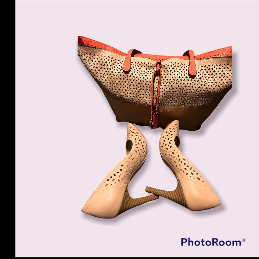 Restricted Heels With Matching Totes With Organiz… - image 2